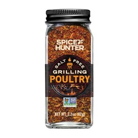 Spice Hunter Poultry Grill & Broil Blend, Salt Free, 2.2 Ounce (Pack of 6)