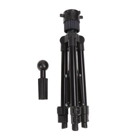 Retractable Head Model Tripod Aluminum Alloy Mannequin Head Stand for Hairdressing Training