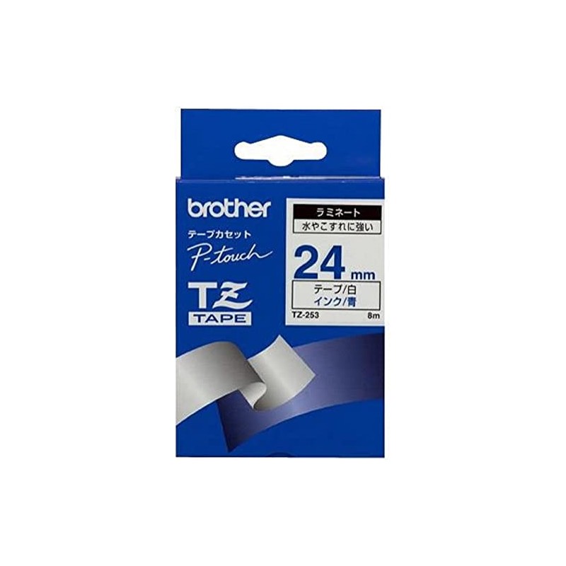 Brother TZ253 Schriftbandkassette 24mm8m