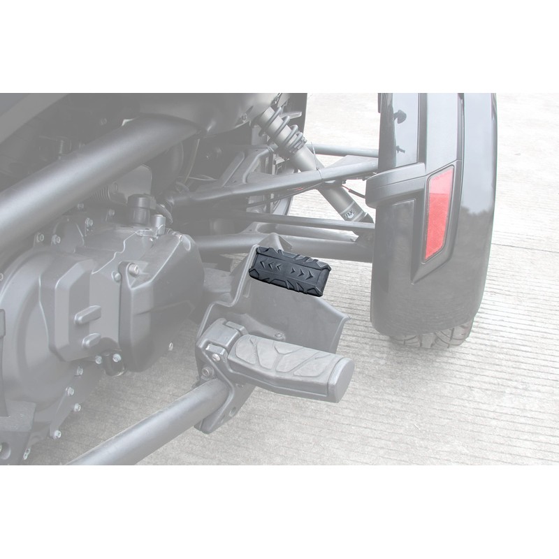 SAUTVS Black Larger Brake Pedal for Can Am Spyder, Extended