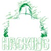 CafePress Hacker Computer Code Hacking Cybersecurity Sticker Oval Car Bumper