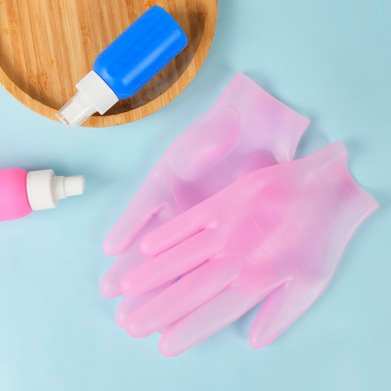 vodvob reusable silicone gloves, finger protectors for epoxy resin casting