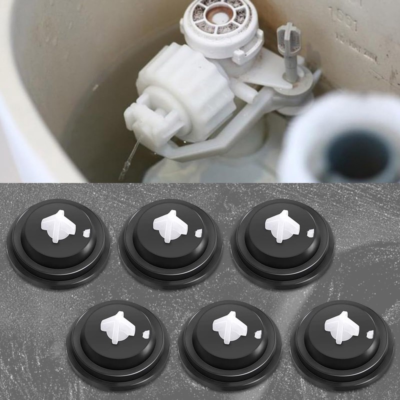 Guegine 6 x Siamp Diaphragms Inlet Float Valve Washer, Rubber