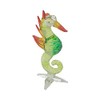 VIE Naturals Hand Blown Glass Sculpture, Sea Horse