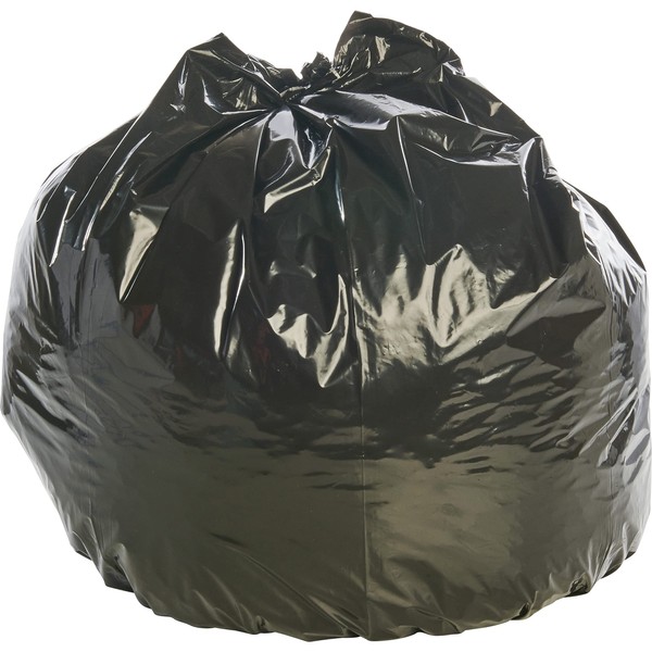 Insect-Repellent Trash Garbage Bags, 55gal, 2mil, 37 x 52, Blk, 65/Box, Sold as 1 Box