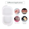 Orthodontic Dental Retainer Case Mouth Guard Storage Box with Vent