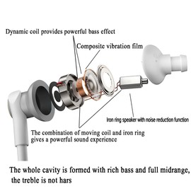 Auriculares con cable [unidad de cuatro unidades] Auriculares intraurales con micrófono de alta resolución, sonido inmersivo de graves pesados, auriculares de aislamiento de ruido, aumento de graves, alta fidelidad de 3.5 mm, auriculares con cancelación 