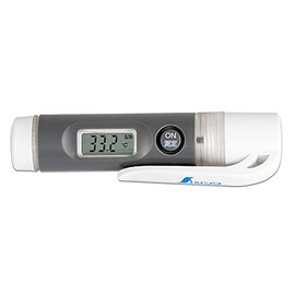 Shinwa Sokutei F-2 Radiation Thermometer, Dustproof, Waterproof, Slim Clip 73039 (*Cannot be used as a thermometer)