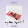 Technic Mini Edit 6 Eyeshadow Palette, Long Lasting and Blendable