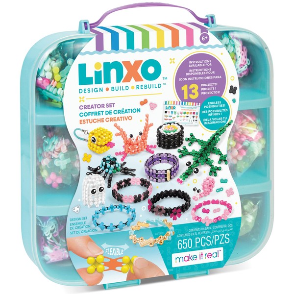 Make It Real: LinXo Creator Set - 650 pcs, DIY