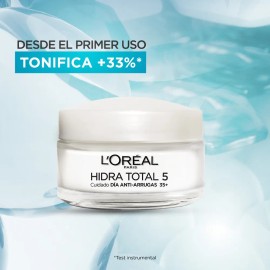 LOral Paris Hidra Total 5 crema antiarrugas colgeno 50 ml  firmeza todo tipo de piel                                                                  