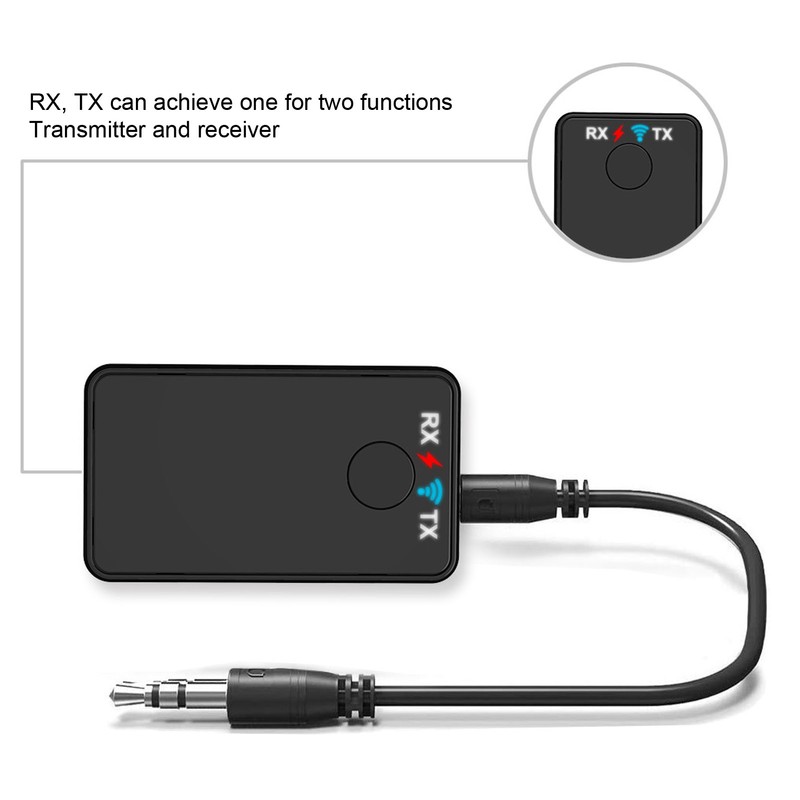 B39 BT Adapter Switchable Stereo 5V 0.5A 2 in 1