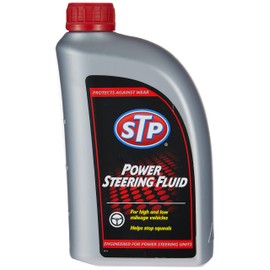 STP Power Steering Fluid, Steering Wheel Cleaner Protects Against Wear and Pump Breakdown in Cars and Trucks, 32 Oz, STP