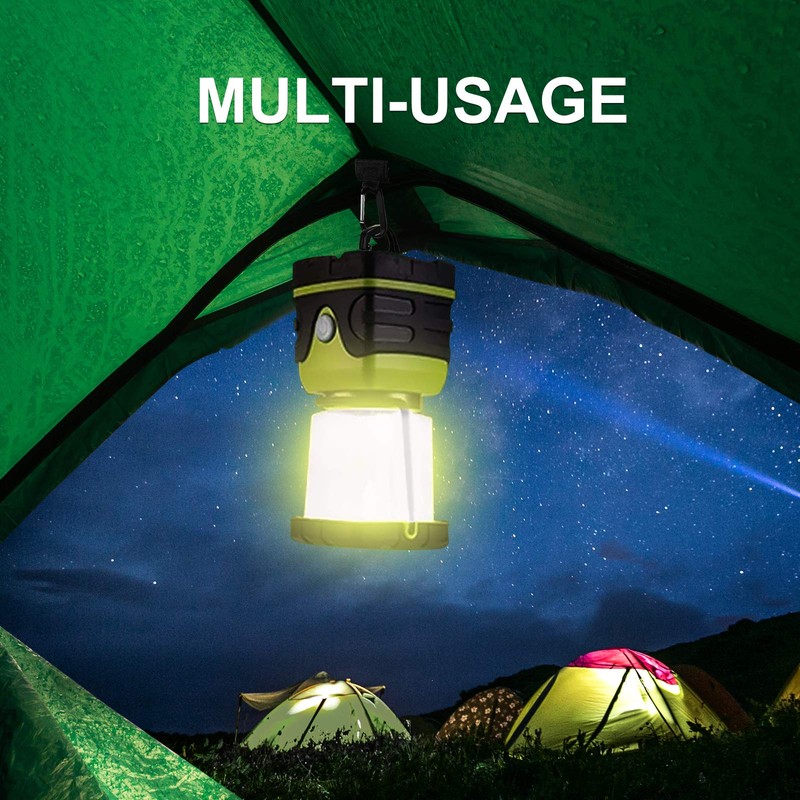 Tahoe Trails LED Camping Lantern, Battery Powered Bright LED Lantern