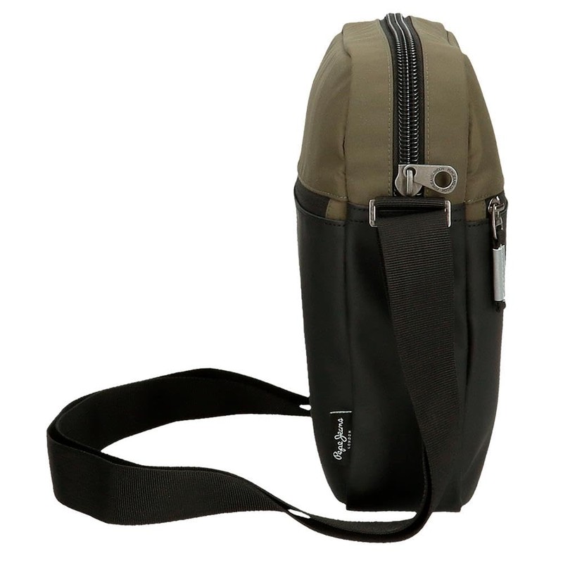 Pepe Jeans Jarvis Handbag, dark green, Tablet Messenger Bag