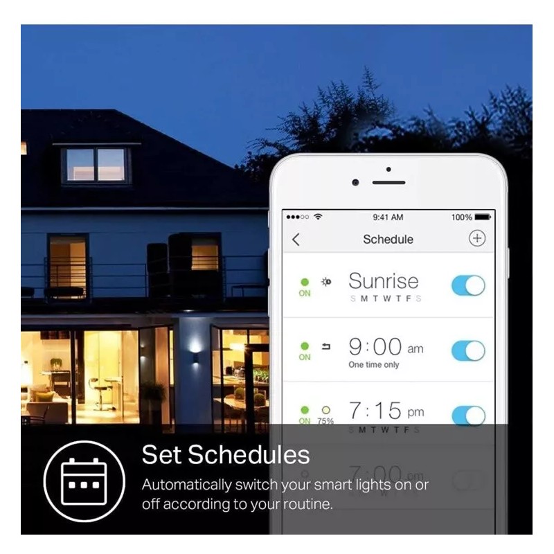 Kasa Smart Light Bulb - LED Multicolor Smart Wi-Fi Alexa