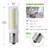 E17 LED Bulb for Microwave Oven Appliance, 6000K White 75W