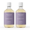 Deep Steep Bubble Bath, Lavender Chamomile 17 oz (Pack of