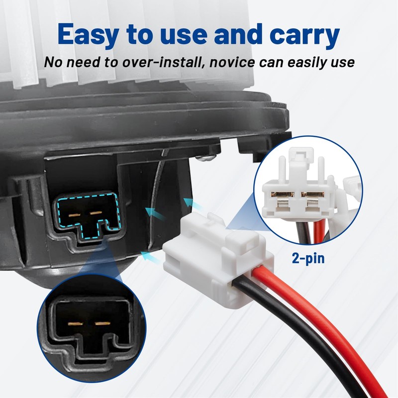 Anina 2PCS Blower Motor Connector Harness for 2005-2016 Toyota Tacoma
