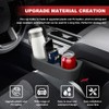 Lyxheth Car Gap Cup Holder, Car Seat Storage Box, Multifunctional