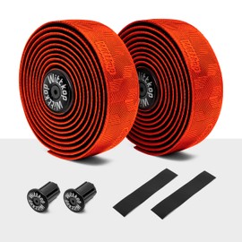 Selle Esse Eva Comfort Bicycle Handlebar Tape (Set of 2) | Superior Comfort and Shock Absorption Red
