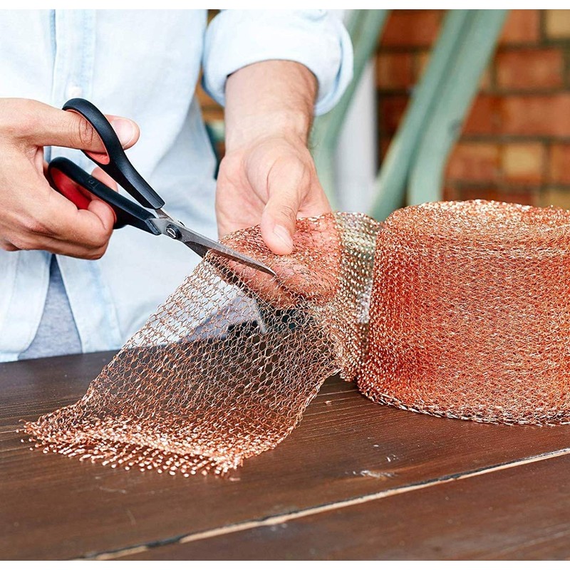10 m x 125 mm copper mesh roll, metal mesh