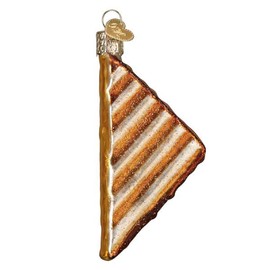 Old World Christmas Ornaments Grilled Cheese Sandwich Glass Blown Ornaments for Christmas Tree