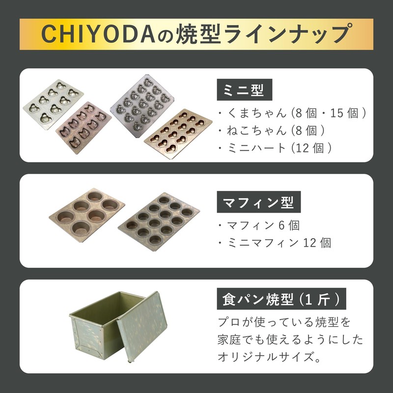 Fuzawa Shoten Cuoca x Chiyoda Mini Hearts, 12 Pieces (Muffin