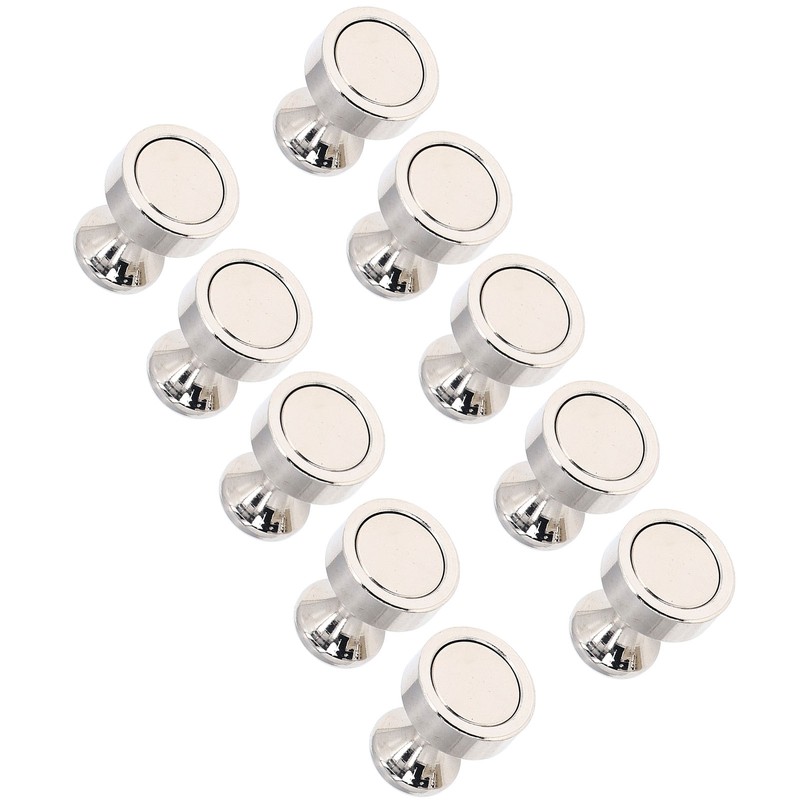 10PCS Magnetic Push Pins Multifunctional Strong Magnet Metal Thumbtacks for