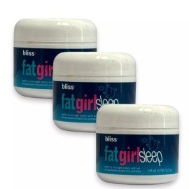 Bliss Scrub Body Exfoliator 2.7oz.  Sleep Cream 2oz (Lot of 3) You Pick! - Fat Girl Sleep