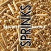 Sprinks Bubble and Bounce Shiny Sprinkles 75 g, Golden