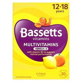Bassett's Bassetts Multivitamins Citrus Flavour Soft & Chewies 12-18 Years - 30-2 PK