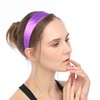 Lauthentic.S - Diadema morada y bufanda verde para disfraz de