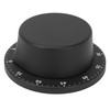 Mechanical Timer Accurate Quiet Counting Loud Alarm Sound Black Timing