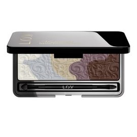 L.O.V Magnificent Sensual Eyeshadow Palette No. 100 Hidden Temptation Contents: 15g Glamorous, Fascinating Colours with Fantastic Shimmer Eyeshadow