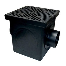 NDS 1200BKITRTL Double Outlet Catch Basin Kit, 12-In. x 12-In. - Quantity 1