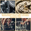 VIGRUE 500-Piece Snap Ring Assortment Circlip Set 21 Size Carbon