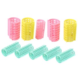 Minkissy 36 Pack Hair Curlers Set Plastic Rollers for Women Creative Hair Rollers Self-holding Styling Tools Perfect for Home Salon Use Random Style