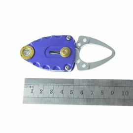 TOPIND Aluminum alloy Mini Fish Lip Grip Gripper Fishing Grabber Grips Fishing Tackle