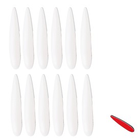 YIBOOOM Vortex Generator Set of 12 Anti-Scratch Guard Door Edge Rear Bumper Scratch Prevention Car Universal Clear Flow Aerodynamic Improve Aerodynamic & Wind Noise Reduction Vortex Generator