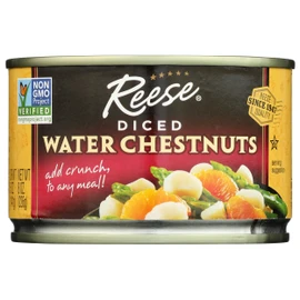 Reese Diced Water Chestnuts - 8 Ounces