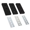 Snow Blower Impeller 3 Blade Alloy 1/4in Accessory Set Kit