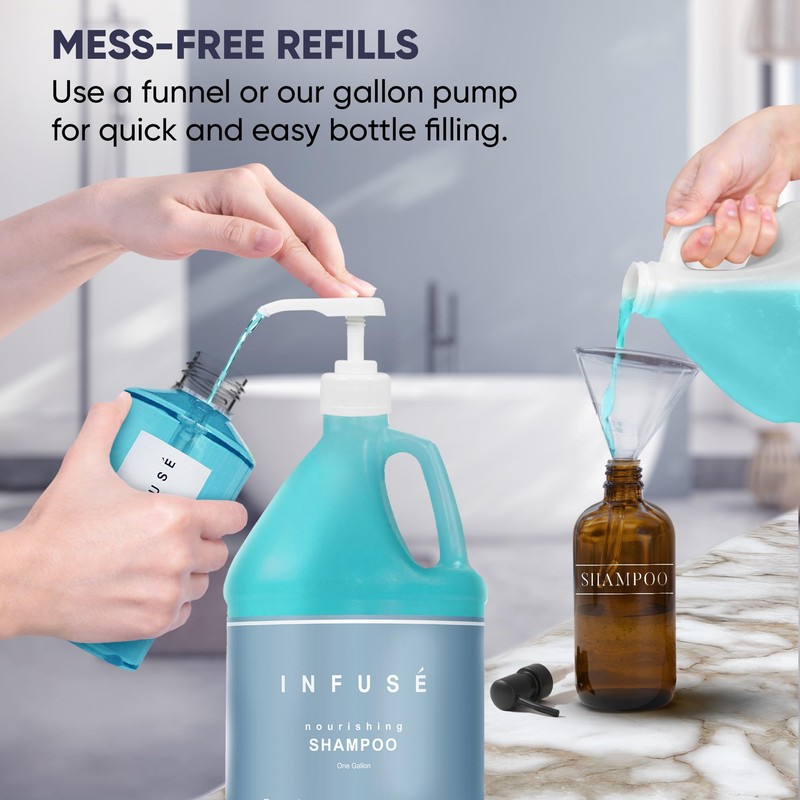 Terra Pure Infuse Hotel Shampoo | 1 Gallon | Designed