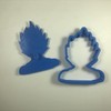 Cuticuter Vegeta Dragon Ball Cookie Cutter, Blue