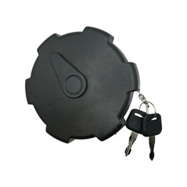 Aligoparts VOLVO DAF MERCEDES MAN BLACK METAL FUEL CAP 80MM SCREW LOCK COMMERCIAL VEHICLE