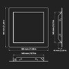 Repa Market 6 x 6 Inch Access Panel for Drywall