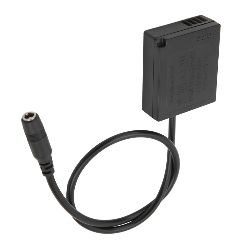 DMW DCC11 BLG10 BLE9 Dummy Battery DC Coupler for Lumix