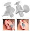 AYNEFY Tapones Impermeables para los Oídos, Orejeras Impermeables, Tapones para