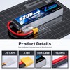 Zeee 3S Lipo Battery 5200mAh 120C 11.1V RC Soft Pack