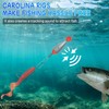 Carolina Rig Catfish Rig Bottom Fishing Rigs Pre-Rigged Steel Wire